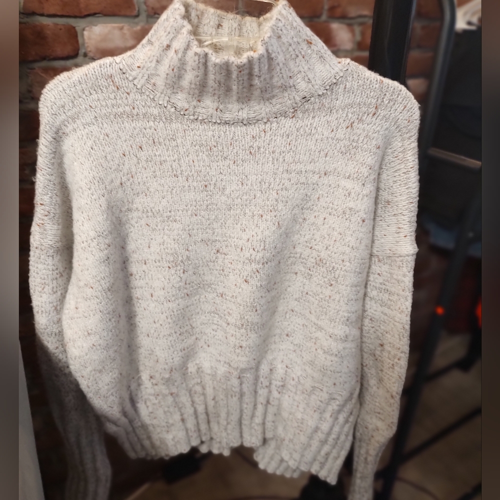 LIKE NEW!  Sweater with cowl neck